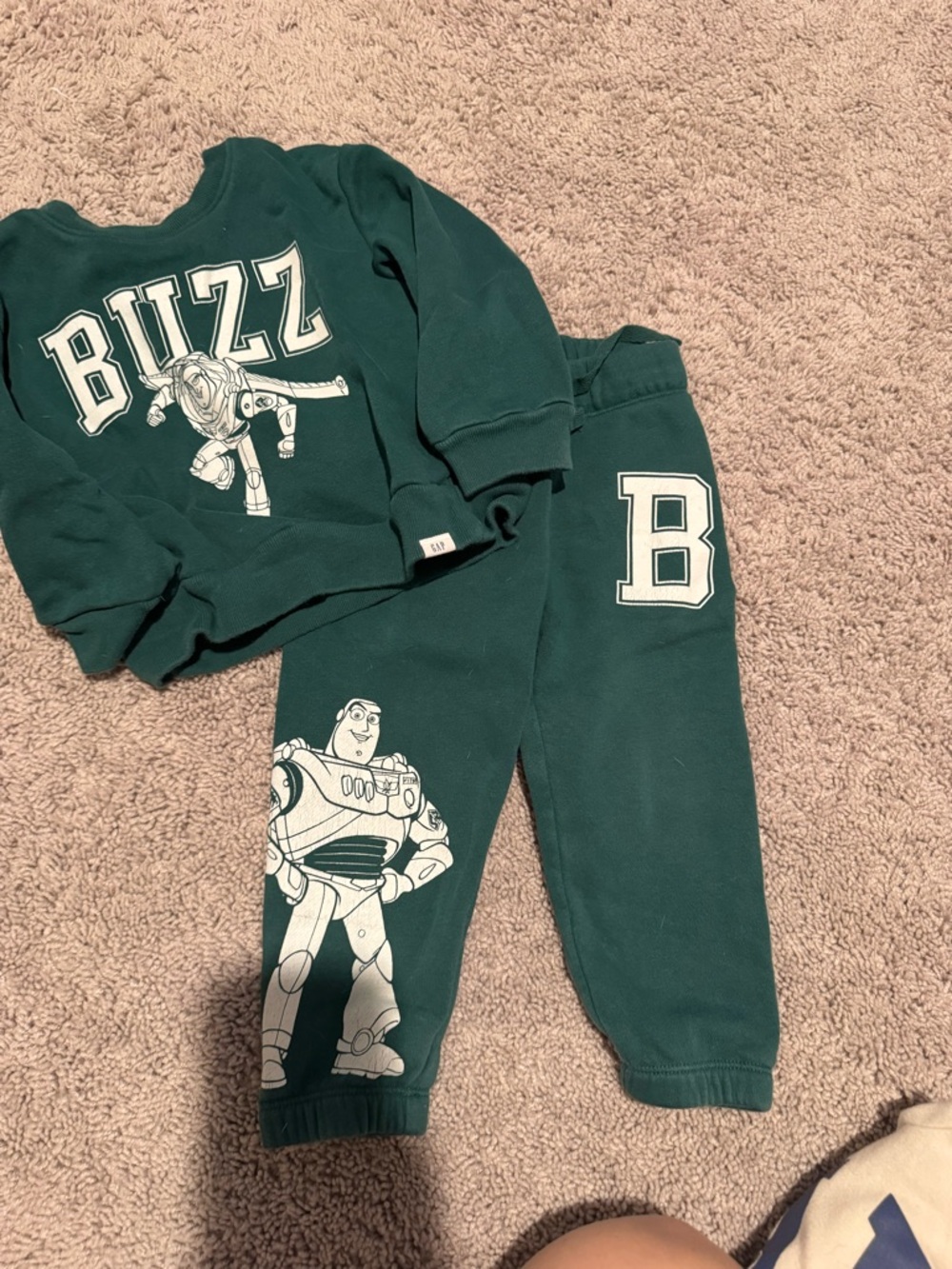 'Buzz' Sweatshirt and Jogger Set - Toy Story Graphic
